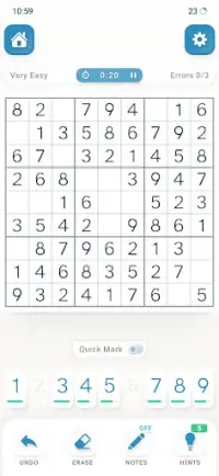 ナンプレ数字パズル Sudoku 数独 Screen Shot 0