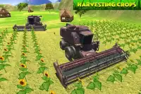 Farmer Tractor Harvesting Simulator Screen Shot 8