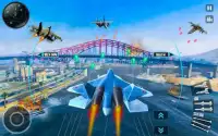 जेट लड़ाकू विमान 3 डी - एयर स्काई सेनानी सिम 2017 Screen Shot 6