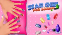 Star Girl Nail Art - Color & Design Screen Shot 2