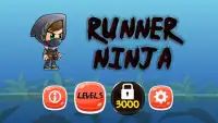 Runner Ninja Adventure Screen Shot 0