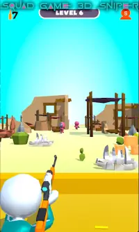 Squad Game 3D Sniper Screen Shot 1