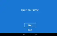Quiz on Crime Screen Shot 2