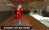 ciao insegnante vicino 3D - Giochi spaventosi Screen Shot 1