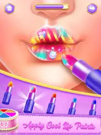 Lip Artist Salon Makeup Games Screen Shot 1