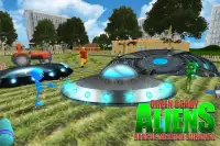 Misiones de rescate de Green Scary Alien Screen Shot 8