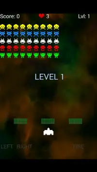 Cosmos Invaders 2017 Screen Shot 2