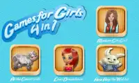 4 in 1 Games for Girls Screen Shot 1