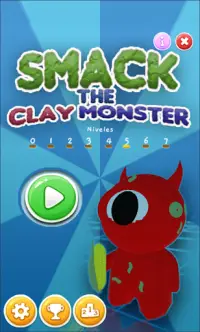 Smack the clay Monster Screen Shot 0