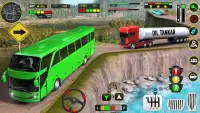 Coach Bus 3D Driving Games Screen Shot 3