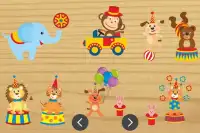 Circus Puzzle - Games For Kids Screen Shot 0
