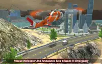Ambulance Helicopter Game Screen Shot 3