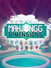 Mahjongg Dimensions - 3D Bulmaca Oyunu Screen Shot 6