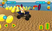 Summer Beach Pogo Quad Stunts Screen Shot 4