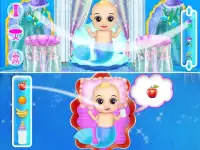 Mermaid New Born Baby - A Mermaid Baby Game Screen Shot 3