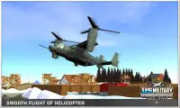 US Military Transporter Simulator & Army chopper Screen Shot 1