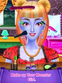 Halloween Scary Girl Makeup Salon - Free Game 2020 Screen Shot 2