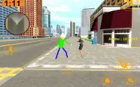 Baldi Stickman Superhero Gangster Crime City Vegas Screen Shot 1