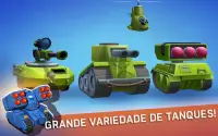 Tankhalla: Batalha arcade&jogo de luta com tanques Screen Shot 9