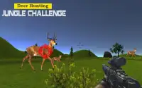 ジャングルの鹿の狩猟の挑戦 Screen Shot 0