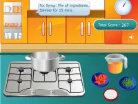 jeux de cuisine jus d'orange Screen Shot 4