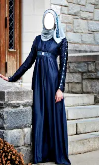 Hijab Abaya Style Photo Editor Screen Shot 12