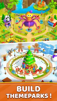 Funtown: Match 3 & Theme Parks Screen Shot 27