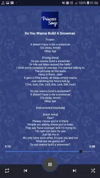 Princess Songs Lyrics | Game Screen Shot 1