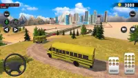 Offroad School Bus Driving: Flying Bus Games 2020 Screen Shot 2