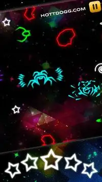 Neon Wars: Space Race Game App Screen Shot 4