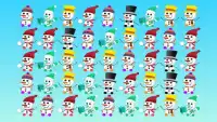 Snowman Crush - free games Screen Shot 1