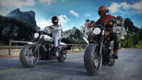 Snelweg stunt Motorfiets - VR Screen Shot 0