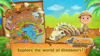 Dig up dinosaur bones: Fossil digging games Screen Shot 0
