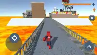 Spider Hero Lava Craft Screen Shot 3