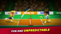 Badminton Clash 3D Screen Shot 0