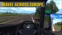 European Truck Highway Simulator Screen Shot 1