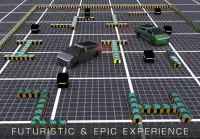 CyberTruck Puzzle Parking Game Neon Drive Screen Shot 4
