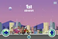 Ladybug Vs Princess Power Racing Game Screen Shot 2