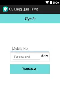 CS Engg Quiz Trivia Screen Shot 3