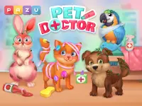 애완 동물 의사-아이들을위한 동물 관리 게임 Screen Shot 4