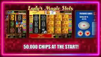 Lady's Magic Slots Screen Shot 3