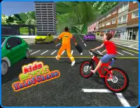 Kids Bicycle Rider Thief Chase Screen Shot 7