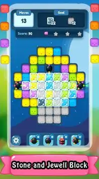 Jelly Color Match Cube - Color Puzzle Jelly Screen Shot 4