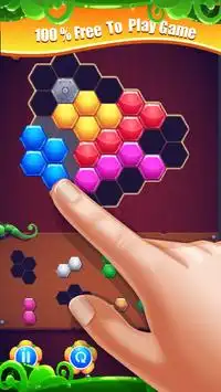 Blocks Hexa - puzzle maker Screen Shot 2