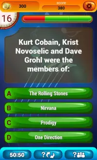 Rock en Roll Muziek Quiz Spel Screen Shot 3