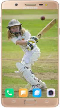 Cricket Bat and Ball Wallpaper Best HD Screen Shot 9