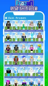 Frozen Skin for MCPE Screen Shot 4