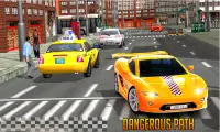 Crazy City Taxi Car Driver: Driving Games 2018 Screen Shot 3