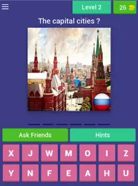 Capital cities of the world: Knowledge quiz Screen Shot 6