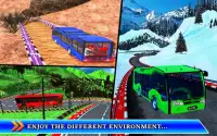 off road gunung bus mengemudi simulator Screen Shot 1